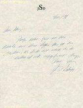 Записка Сэллинджера